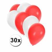 Ballonnen pakket rood wit