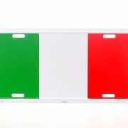 Italiaanse nummerplaat