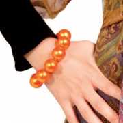 Oranje sieraden armband