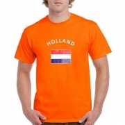 Oranje holland vlaggen t shirts