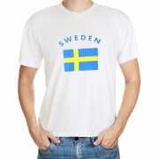 Zweden vlaggen shirts