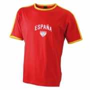 Rood shirtje Spanje print
