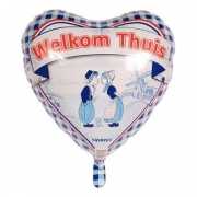 Welkom thuis helium ballon 45 cm