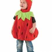 Pluche aardbeien peuter outfit