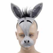 Diadeem masker van een ezel