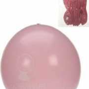 Geboorte ballon roze meisje 8 stuks