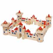 Kinder bouw blokken kasteel 145 delig