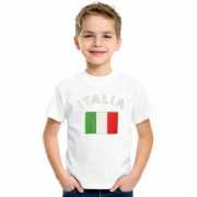 Italiaanse vlaggen t shirts voor kinderen