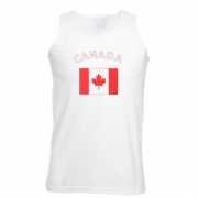 Canada vlaggen tanktop/ t shirt