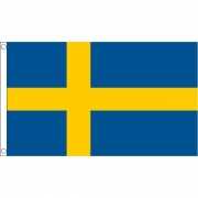 Zweedse mega vlag 150 x 240 cm