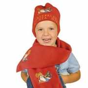 Sinterklaas sjaal en muts voor kinderen