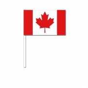 Zwaaivlaggetjes Canadese vlag