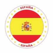 Spanje vlag print bierviltjes