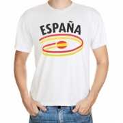 Spanje vlaggen t shirts voor heren