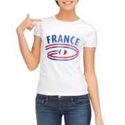 Franse vlaggen t shirts voor dames