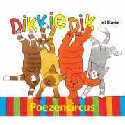 Kinderboek Dikkie Dik Poezencircus