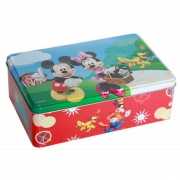 Metalen Mickey en Minnie mouse doos
