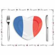 Tafel placemats Frankrijk 500 stuks