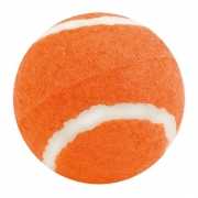 Tennisbal in de kleur oranje