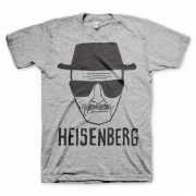 Heren T shirt Heisenberg Sketch grijs