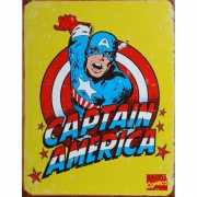 Superheld wandplaat Captain America 32 x 41 cm