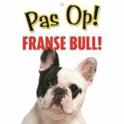 Waakbord Franse Bull hond