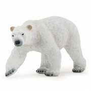 Plastic Papo dier ijsbeer 14 cm