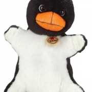 Pluche pinguin handpoppen 30 cm
