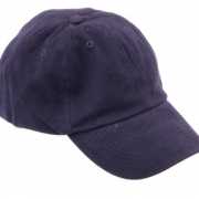 Voordelige baseballcaps navy blauw