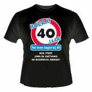 T shirt 40 jaar