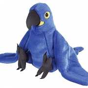 Papegaai knuffelbeesten blauw