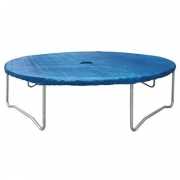 Blauwe afdekzeil trampoline 423 cm