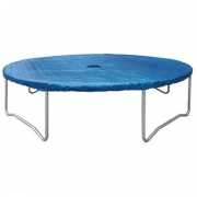 Blauwe afdekzeil trampoline 366 cm