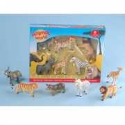Plastic dieren safari park
