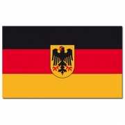 Landenvlag Duitsland met wapen