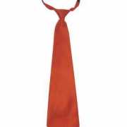 Voordelige oranje stropdas