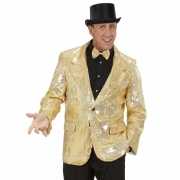 Gouden glitter blazer