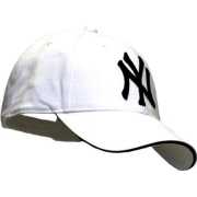 Baseballcap Yankees wit