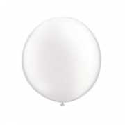 Ballon wit Qualatex 90 cm groot