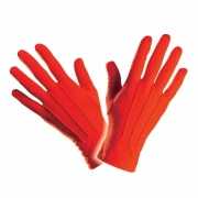 Handschoenen in het rood