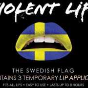 Party lip stickers Zweden