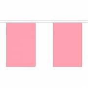 Roze vlaggenlijnen van polyester