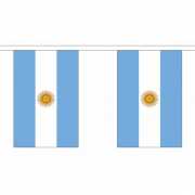 Argentijnse vlaggenlijn van 9 meter
