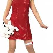 Betty Boop carnavals jurkje met pruik