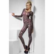 Sexy bodysuit luipaard print