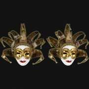 Tarot dames masker handgemaakt