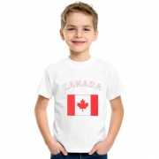 Kinder shirts met vlag van Canada