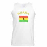 Tanktop met vlag Ghana print