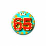 Leeftijd buttons 65 jaar