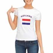 T shirt met vlag Canadese print voor dames